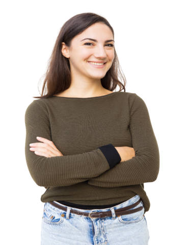 happy joyful female woman posing Photoroom 1